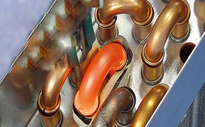 铜管高频钎焊