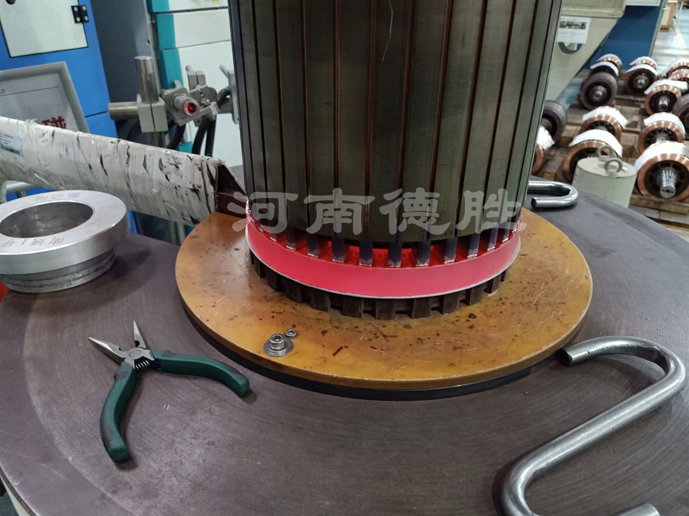 电机铜端环中频钎焊设备